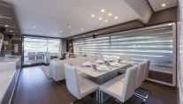 Superyacht Ferretti 870 - Dining-001